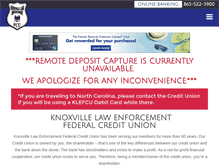 Tablet Screenshot of klefcu.com